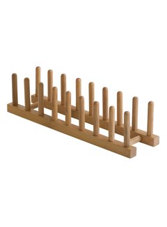 Lipper Bamboo Plate Rack 15" X 4" X 4"