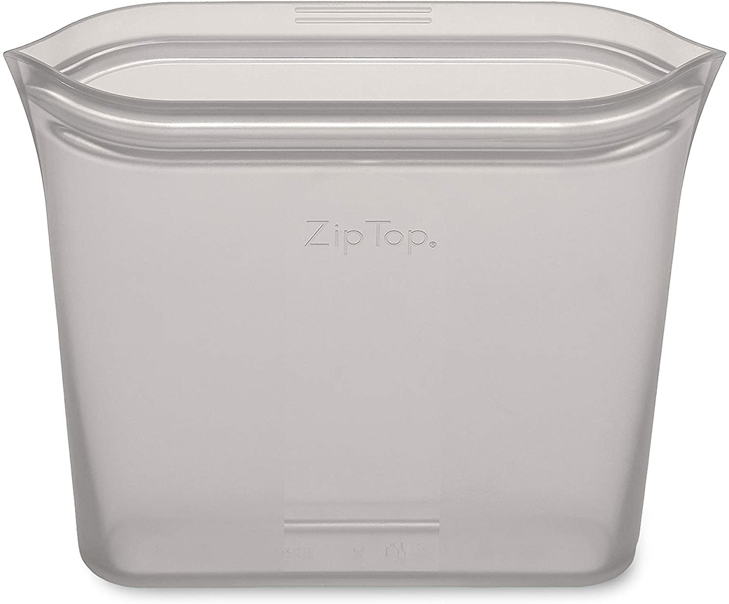 Zip Top Sandwich Bag, Gray Spoons N Spice