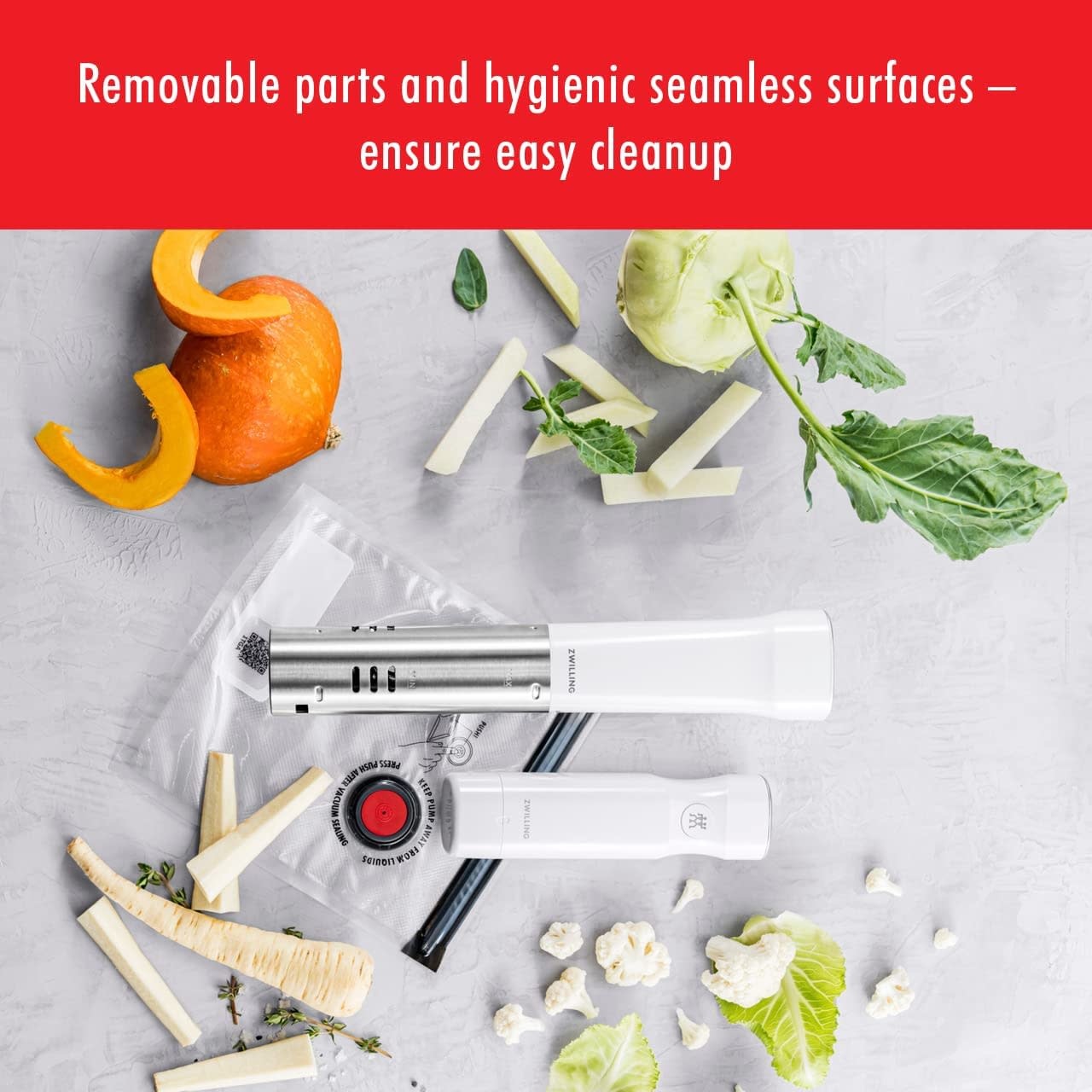 Zwilling Enfinigy SousVide Stick Spoons N Spice