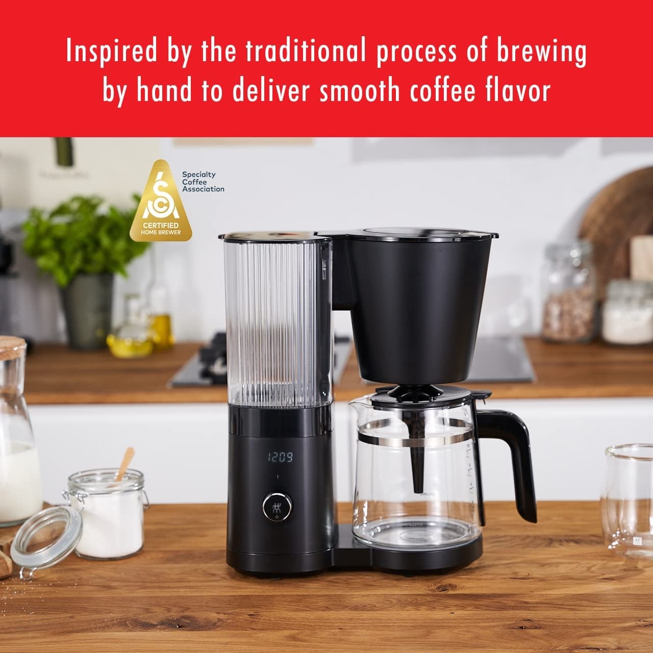 Zwilling Enfinigy Coffee Maker, Black 
