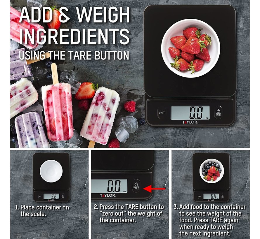 Glass Digital Kitchen Scale