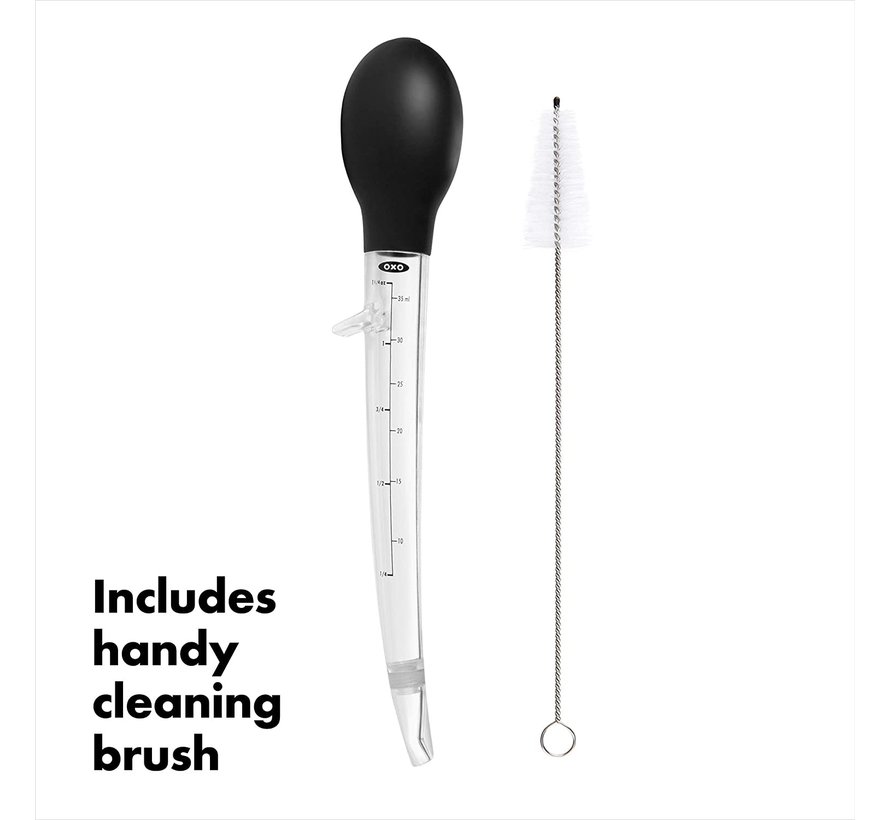 Good Grips Angled Baster with Cleaning Brush