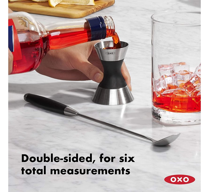 OXO STEEL Double Jigger Spoons N Spice