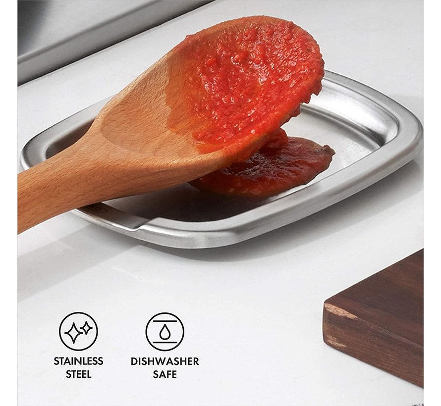Good Grips Non-Slip Spoon Rest with Lid Holder