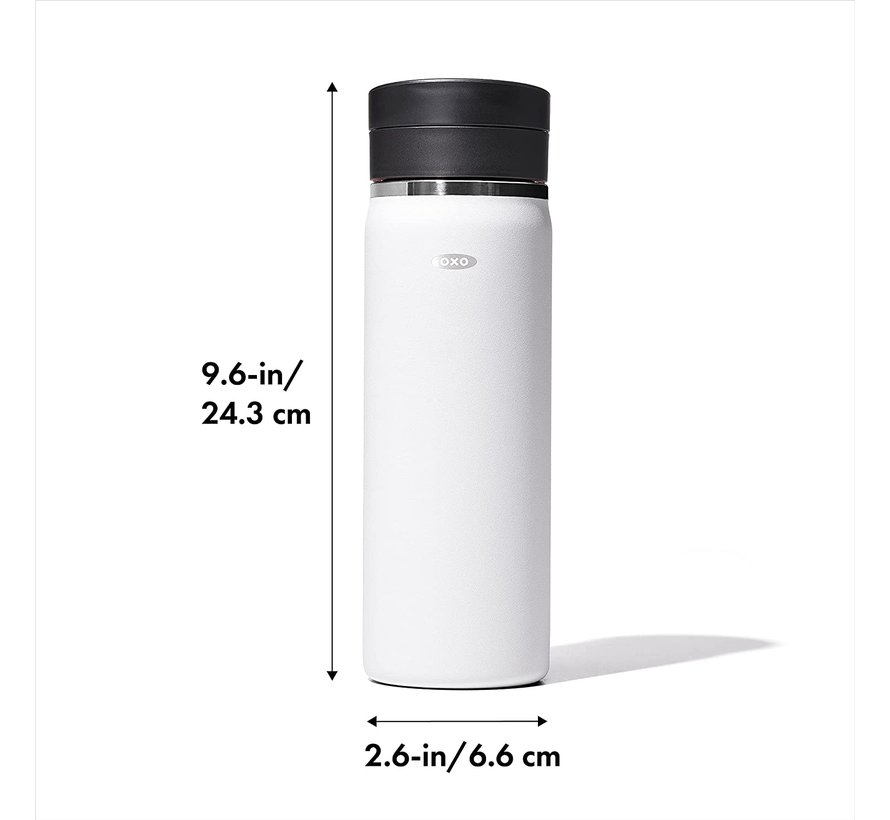 Thermal Mug with SimplyClean Lid 20oz White