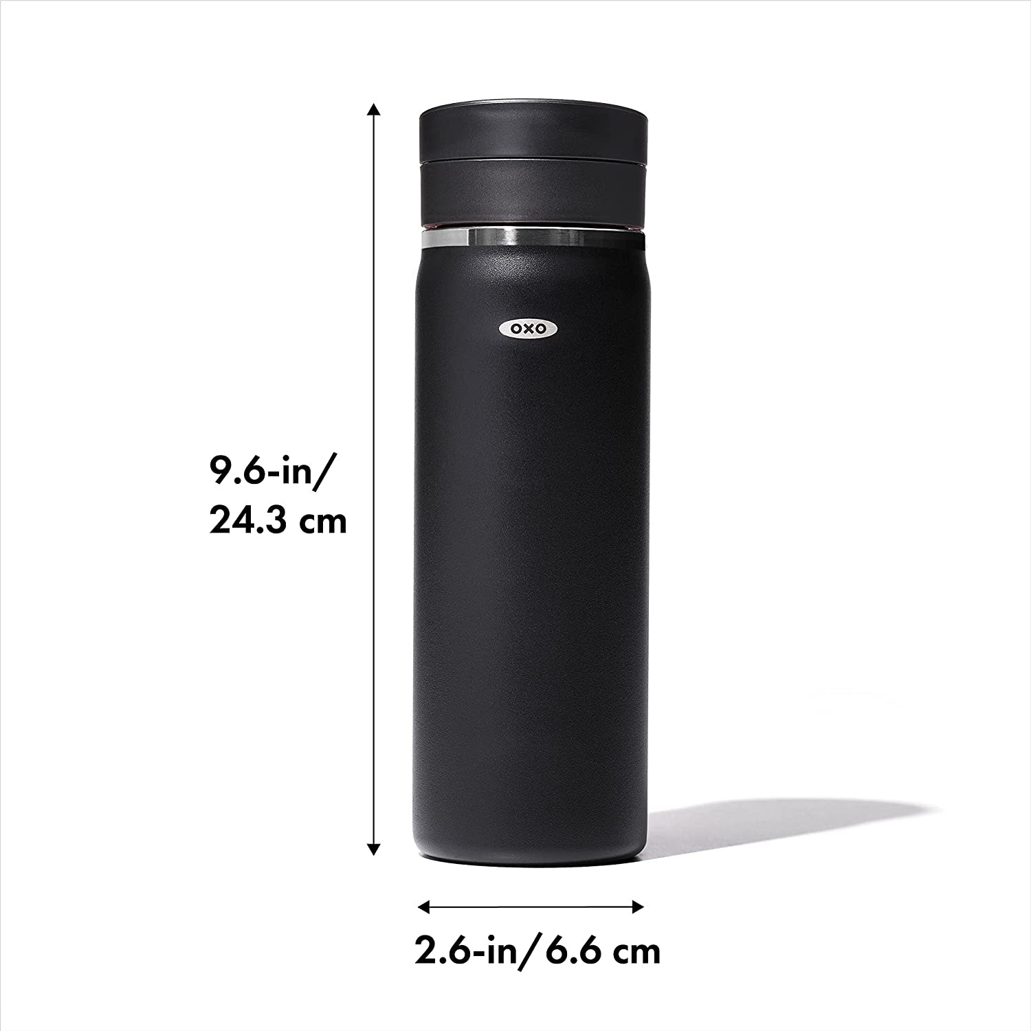 OXO Thermal Mug with SimplyClean Lid 20oz Onyx Spoons N Spice