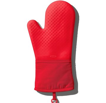OXO Good Grips Silicone Oven Mitt, Jam Red