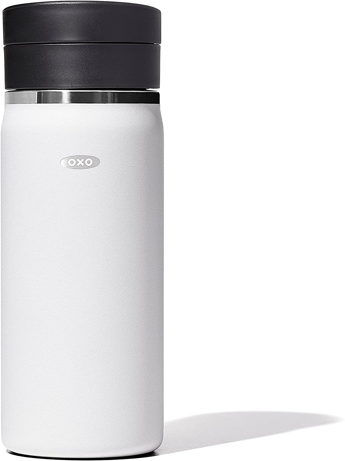 OXO Thermal Mug with SimplyClean Lid 16oz White Reg.36.99 Spoons N Spice