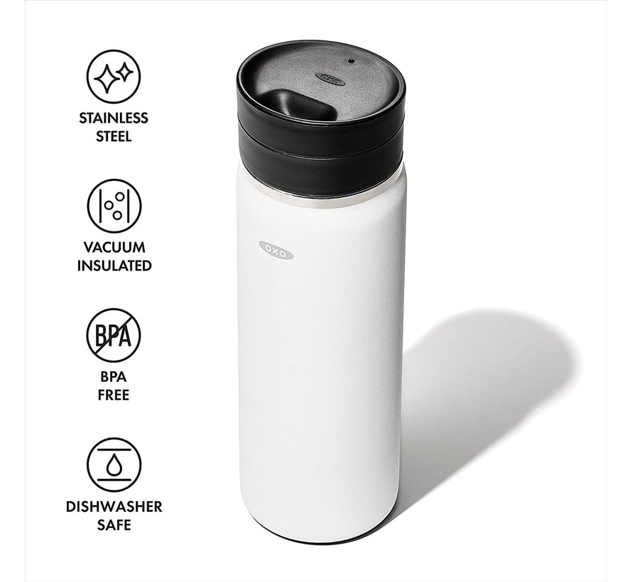 Thermal Mug with SimplyClean Lid 16oz White