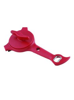 JarKey Jar Opener - The Original Jar Pop - Solid Red