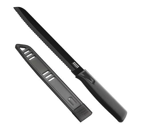 Kuhn Rikon Colori®+ Bread Knife 8" Black