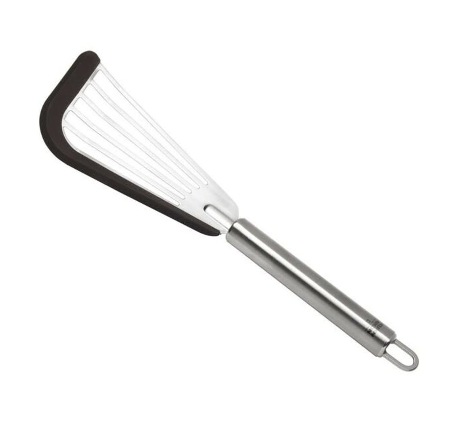 Soft Edge Slotted Spatula, Stainless Steel