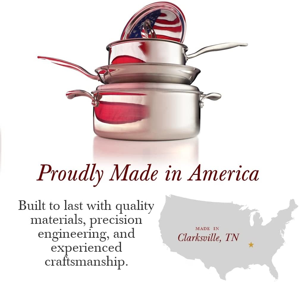 3 Quart Saucepan - Made in the USA - American Kitchen