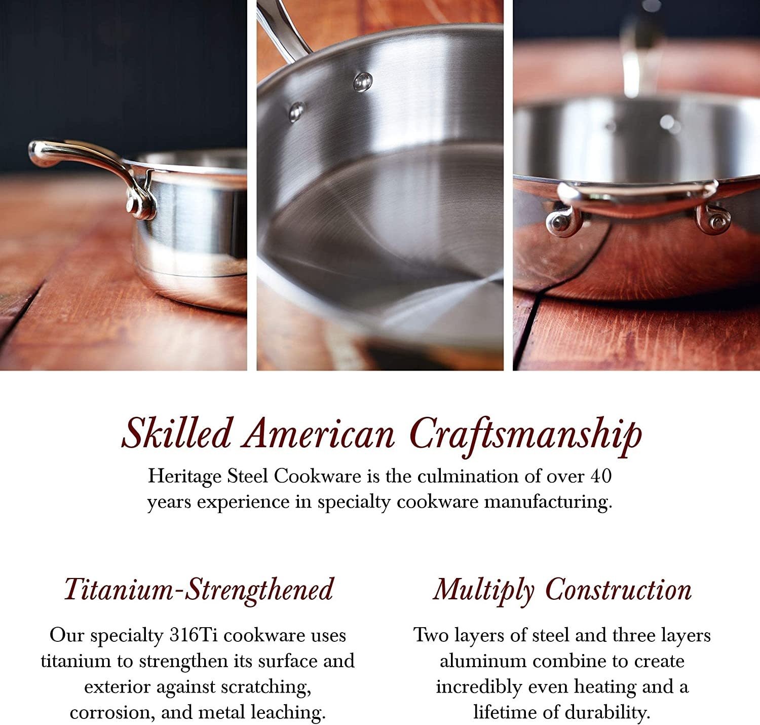 Specialty Cookware, Specialty Stainless Cookware
