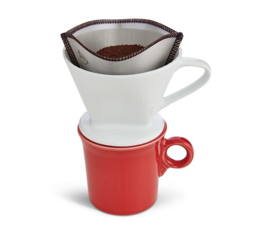 Fino Reusable Mesh Coffee Filter,  #4