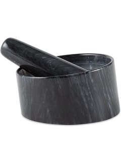 RSVP Endurance® Marble Mortar & Pestle, Black