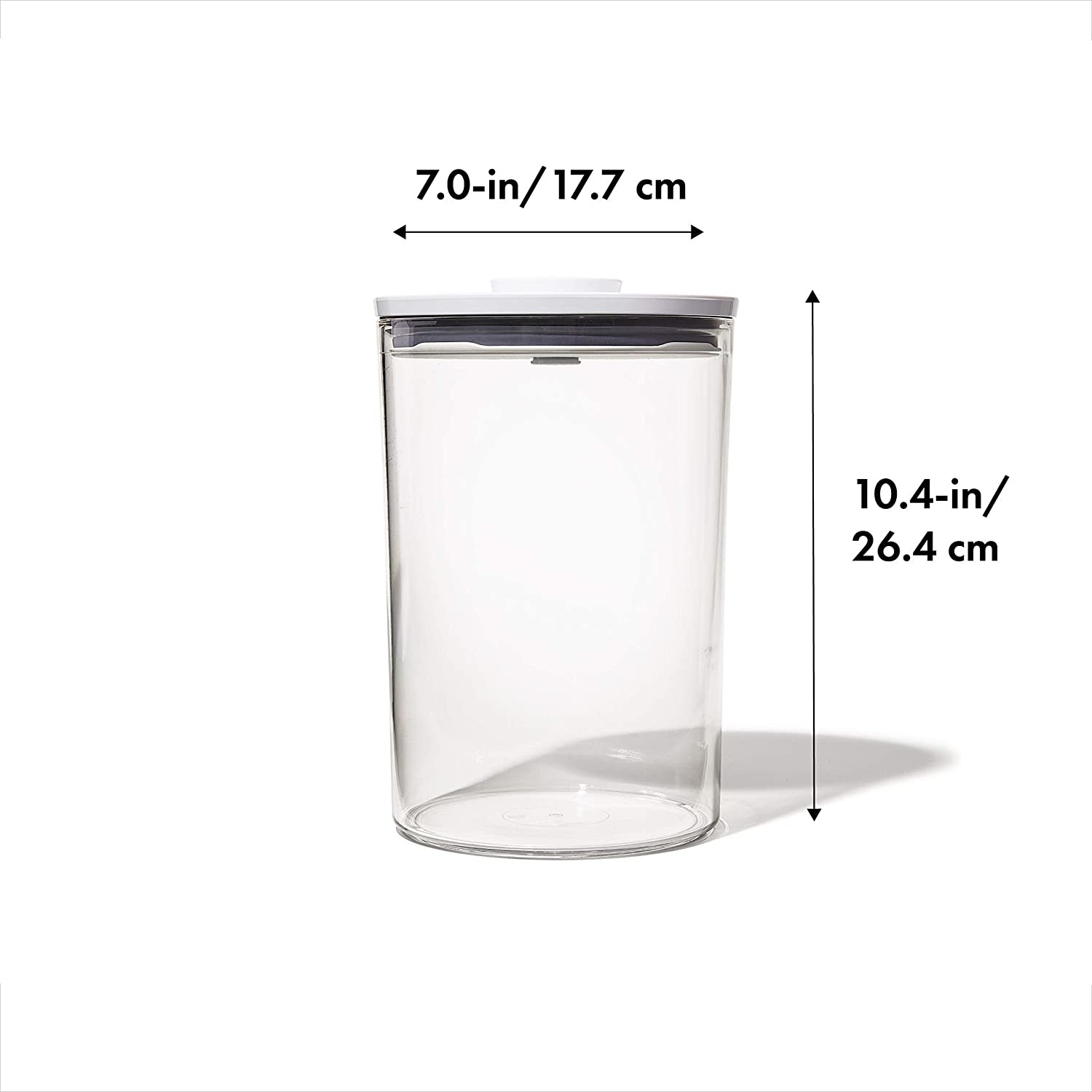 OXO POP Round Canister Tall (5.2 Qt/4.9 L) - Spoons N Spice