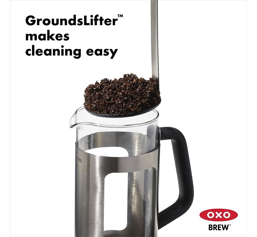 Brew French Press with GroundsLifter