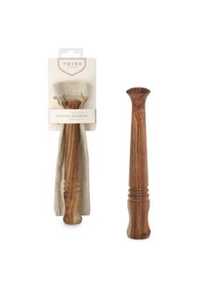 True Brands Twine Acacia Wood Muddler