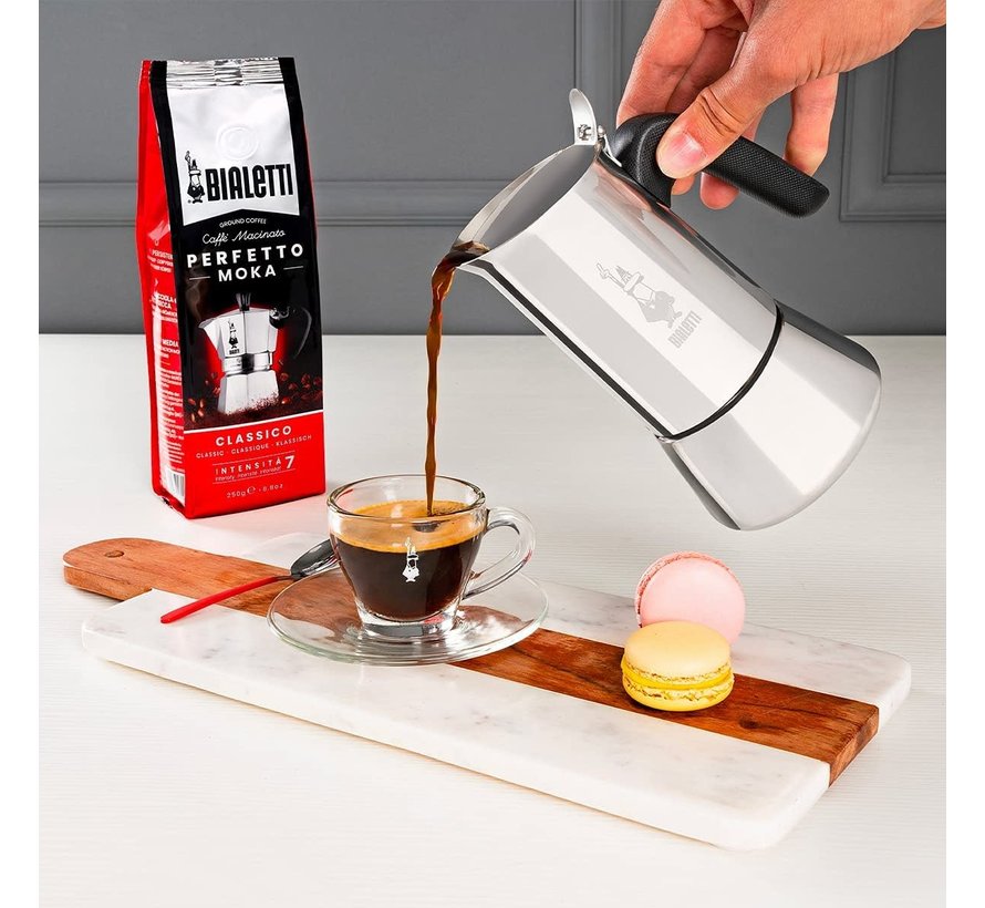 Venus Stainless Steel Espresso Maker, 4 Cup