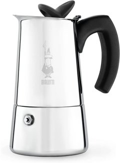 Bialetti Musa Stainless Steel Espresso Maker, 6 Cup