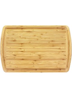 Totally Bamboo Malibu Groove Cutting Board, 18" x 12" x 3/4"