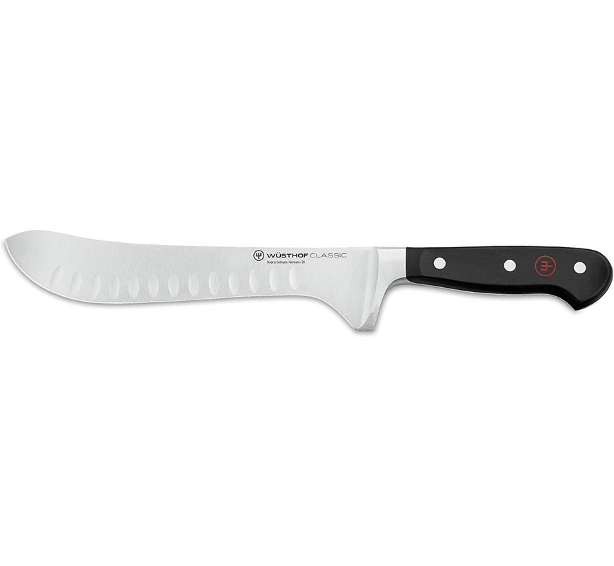 8" Aritsan Butcher Knife, Hollow Edge