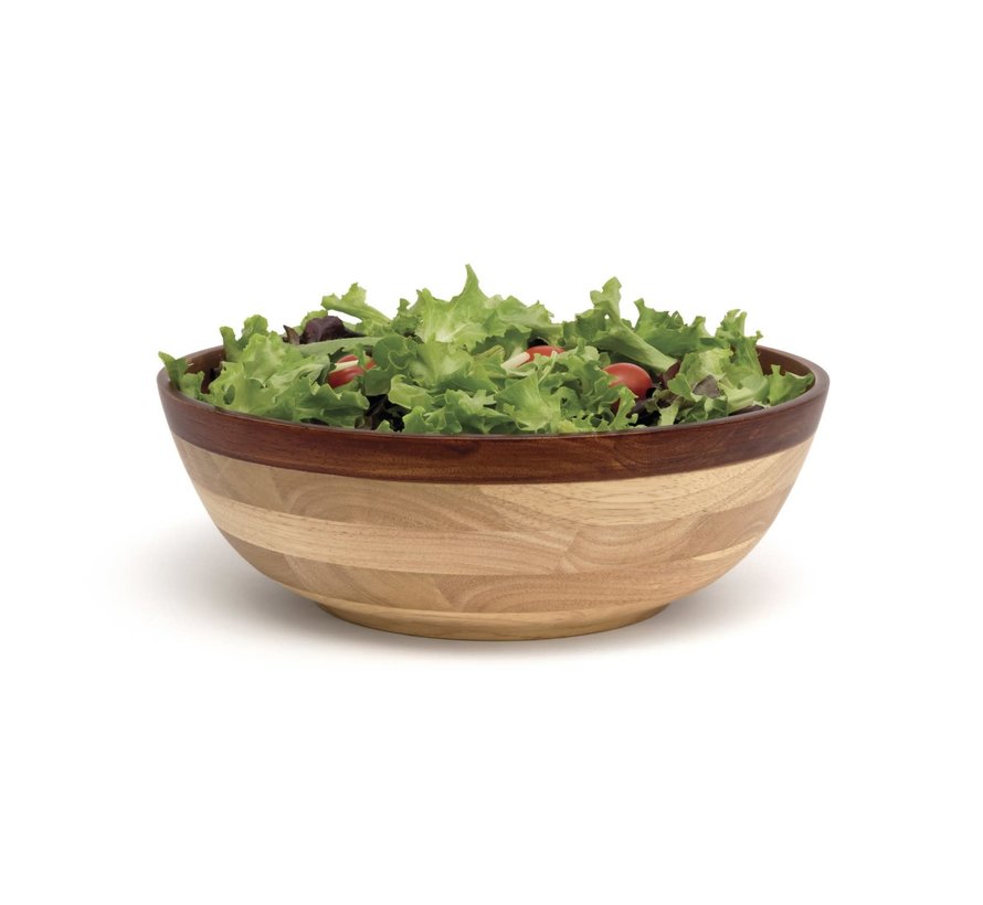 Beechwood 2-Tone Salad Bowl, 12"