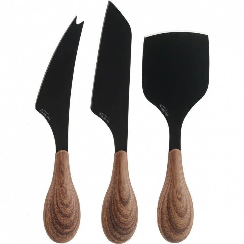 Trudeau Cheese Knives, Set of 3 Spoons N Spice
