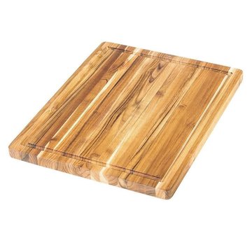 TeakHaus Carving Board With Juice Canal 18'X14"X.75"