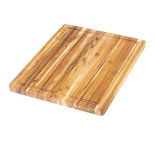 TeakHaus Carving Board With Juice Canal 18'X14"X.75"
