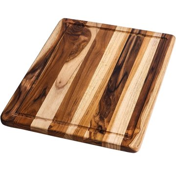 TeakHaus Carving Board With Juice Canal 16"x12"x.75"