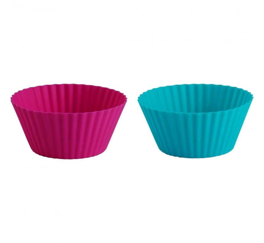 Silicone Mini Baking Cups, Set of 24