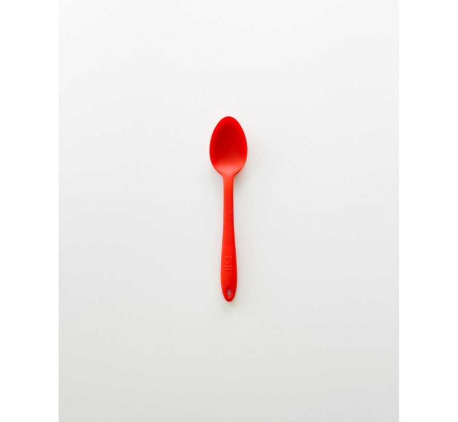 All Silicone Mini Spoon - Red