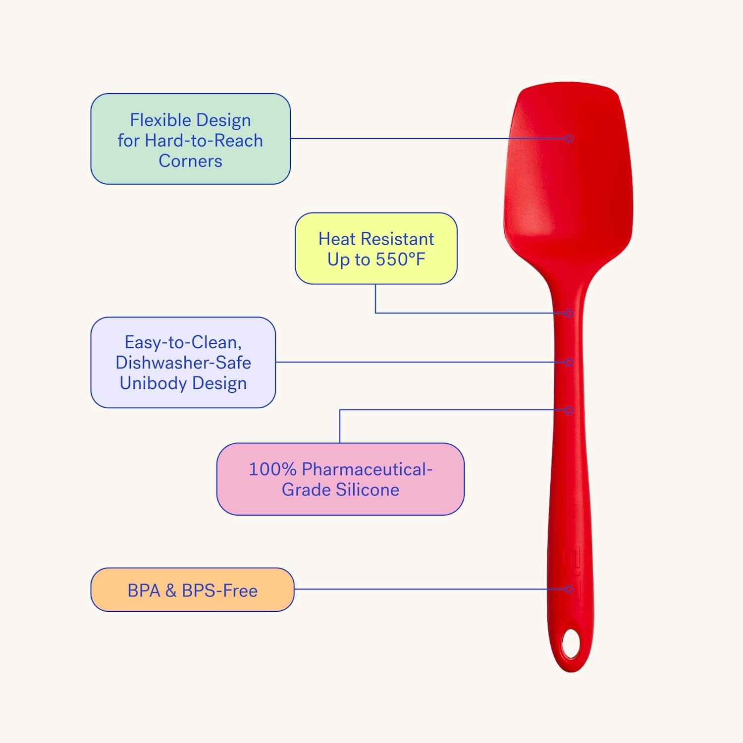 GIR Silicone Spaghetti Spoon - Utilities Home