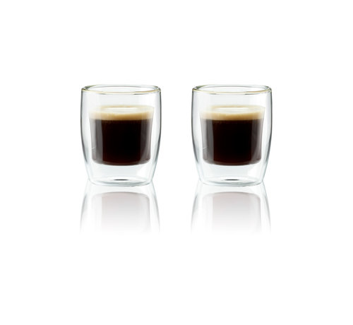 Zwilling J.A. Henckels Cafe Roma Espresso Glass 2.7 Oz, 2 Piece