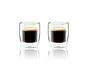 Cafe Roma Espresso Glass 2.7 Oz, 2 Piece