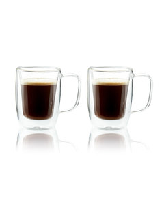 Zwilling J.A. Henckels Cafe Roma Double Espresso Glass 4.5 Oz, 2 Piece Reg.27.99