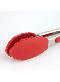 Tovolo Mini Silicone Tongs - Cayenne