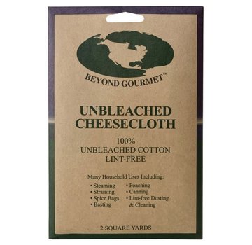 Beyond Gourmet Cheese Cloth Unbleach 2 Sq Yds
