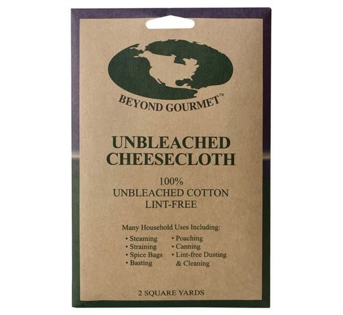 Beyond Gourmet Cheese Cloth Unbleach 2 Sq Yds