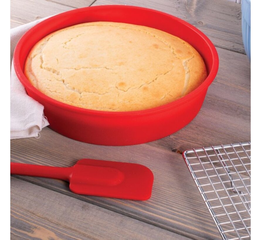 Cake Pan Silicone 9.5" Round