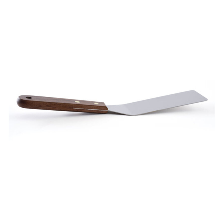 10" Stainless Steel Spatula With Wood Handle