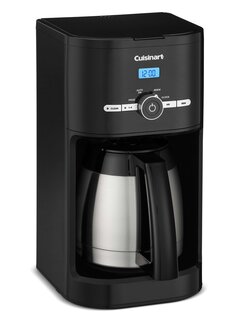 Cuisinart 10-C Thermal Prgm. Coffeemaker-Black