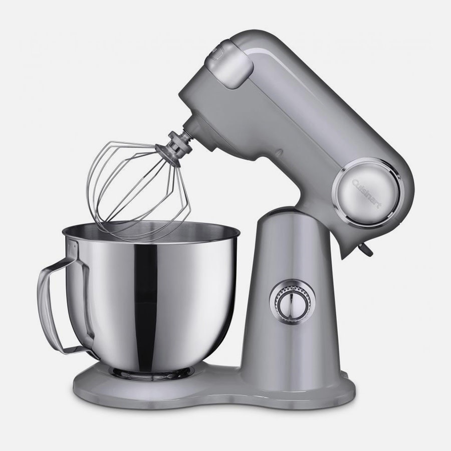 Cuisinart 5.5-quart Stand Mixer, Silver Lining - Spoons N Spice