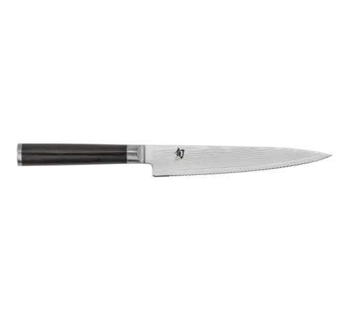 Shun Classic Serrated Utility Knife 6"