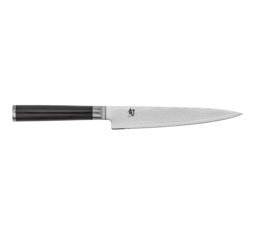 Shun Classic Serrated Utility Knife 6" Spoons N Spice