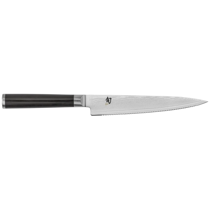 Shun Classic Serrated Utility Knife 6" Spoons N Spice