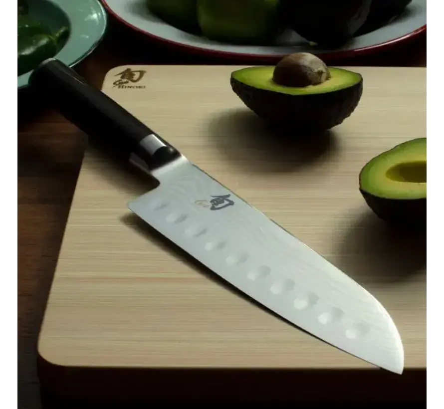 Classic Santoku Hollow Edge Knife 7"