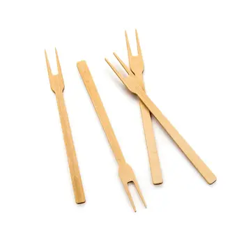 RSVP Endurance® Bamboo Appetizer Fork - 6"